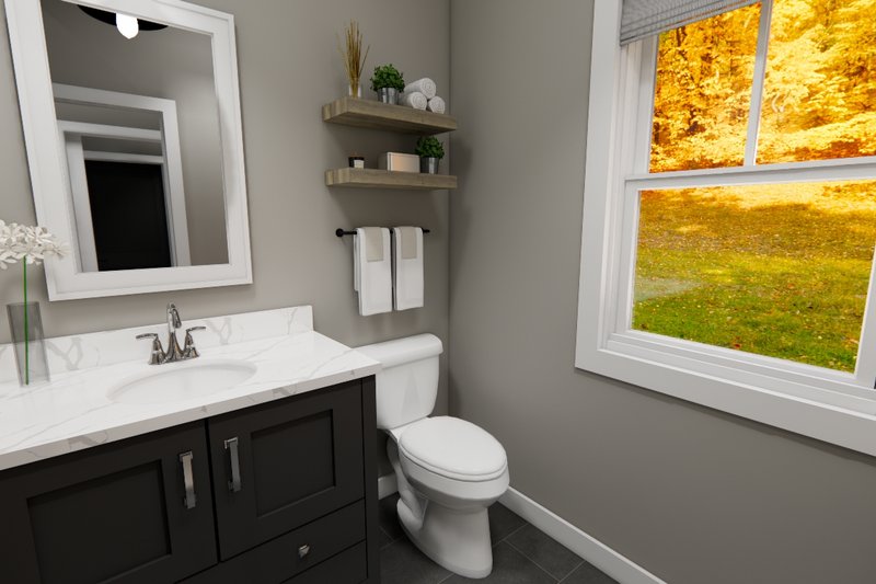 Architectural House Design - Interior - Bathroom for Bungalow House Plan #51-1372 - 4 bed, 3.5 bath