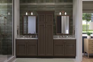 Interior - Master Bathroom for Barndominium House Plan #455-667 - 5 bed, 3.5 bath