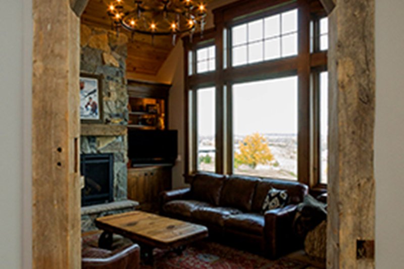 Architectural House Design - Hearth Room