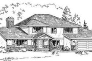 Traditional Style House Plan - 3 Beds 2.5 Baths 2452 Sq/Ft Plan #18-8971 