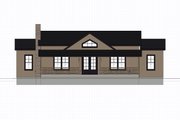Farmhouse Style House Plan - 2 Beds 3 Baths 1474 Sq/Ft Plan #1109-14 Exterior 