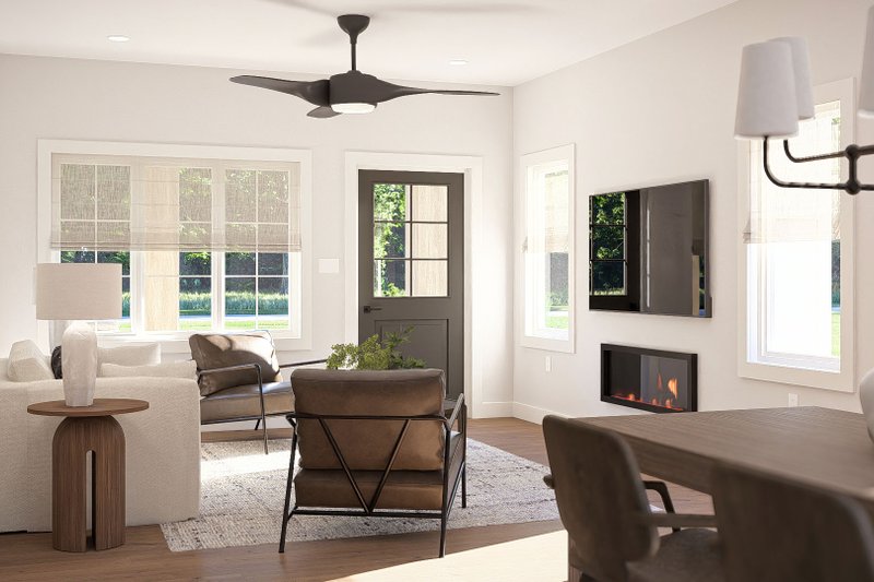 Architectural House Design - Interior - Entry for Traditional House Plan #455-777 - 3 bed, 2.5 bath