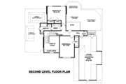 European Style House Plan - 3 Beds 2.5 Baths 2504 Sq/Ft Plan #81-1013 
