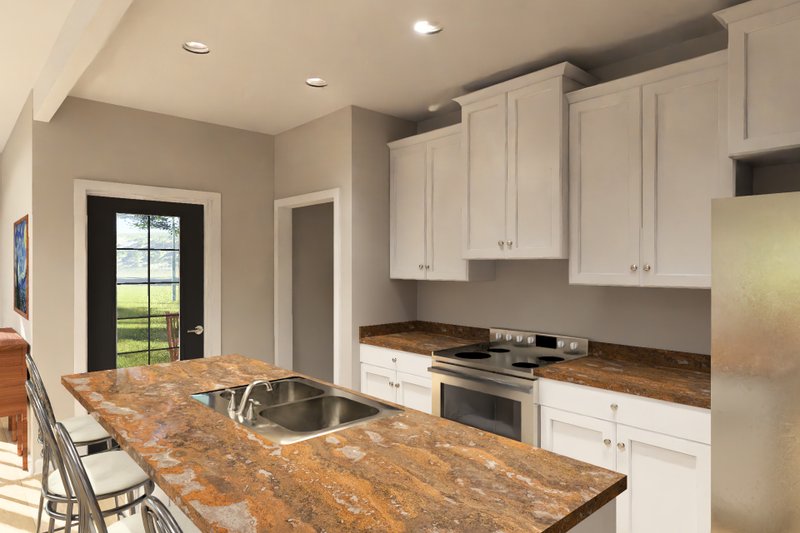 Dream House Plan - Interior - Kitchen 2 for Cottage House Plan #513-2437 - 3 bed, 2 bath