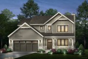 Traditional Style House Plan - 3 Beds 2.5 Baths 2024 Sq/Ft Plan #22-641 