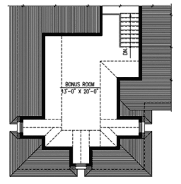 European Floor Plan - Other Floor Plan #138-303