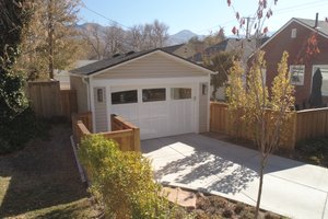 Exterior - Front Elevation 3 for Traditional House Plan #1060-93, 0 bath