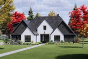 European Style House Plan - 4 Beds 3.5 Baths 2979 Sq/Ft Plan #1096-139 