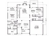 Traditional Style House Plan - 3 Beds 2.5 Baths 2276 Sq/Ft Plan #419-118 