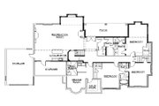 European Style House Plan - 5 Beds 5.5 Baths 3251 Sq/Ft Plan #5-341 