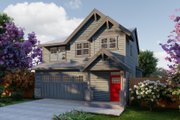 Craftsman Style House Plan - 3 Beds 2.5 Baths 1652 Sq/Ft Plan #53-712 