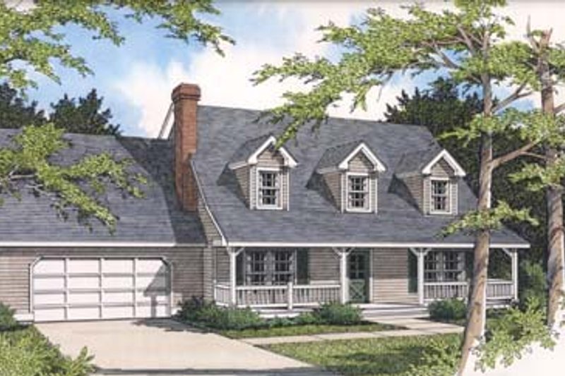 Country Style House Plan - 3 Beds 2.5 Baths 2195 Sq/Ft Plan #101-208