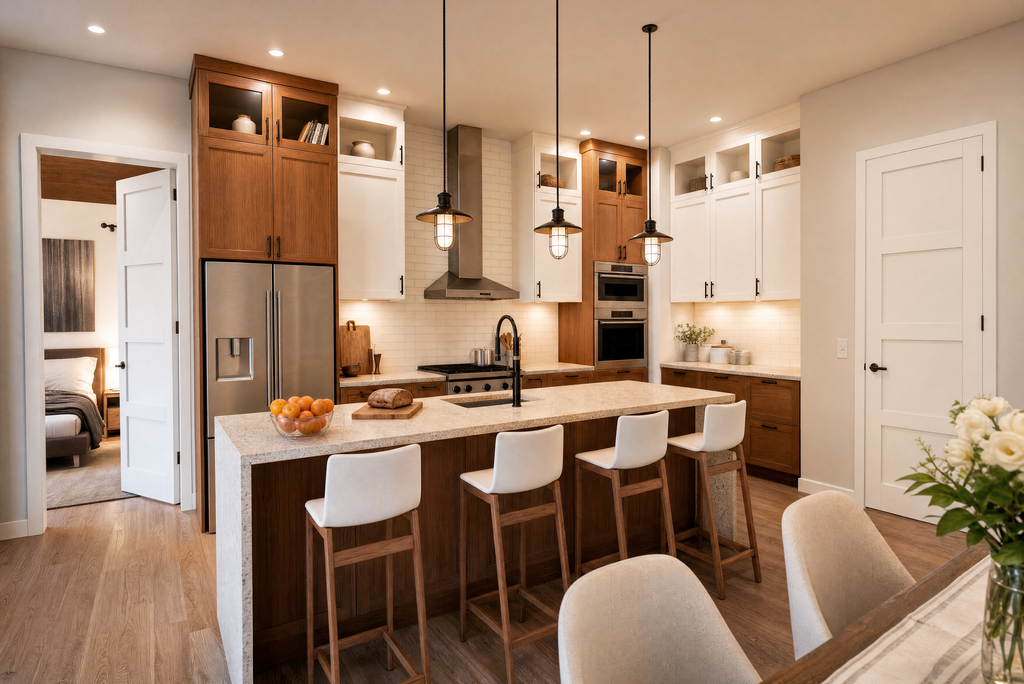 Interior - Kitchen 1 for Farmhouse House Plan #48-1220 - 3 bed, 2 bath