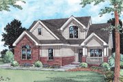 Traditional Style House Plan - 3 Beds 3 Baths 2019 Sq/Ft Plan #20-1750 