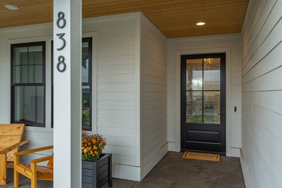 Exterior - Front Elevation 7 for Farmhouse House Plan #1070-21 - 3 bed, 2 bath