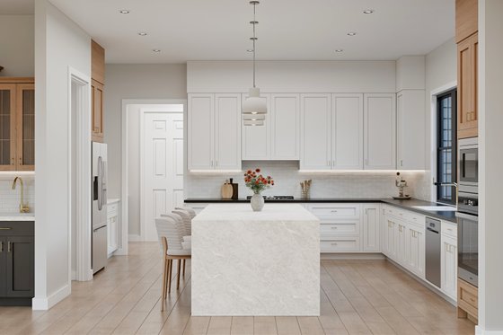 Interior - Kitchen for Farmhouse House Plan #1089-71 - 4 bed, 3.5 bath