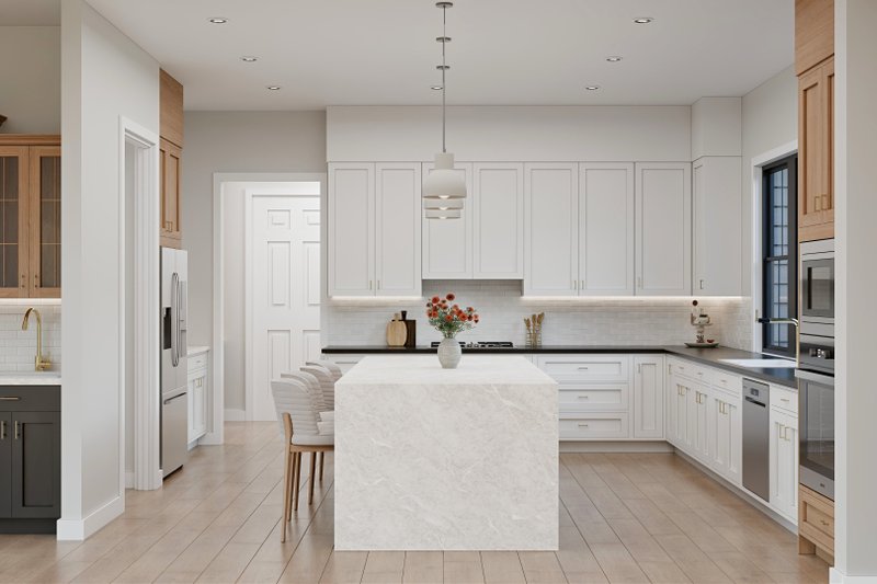 Home Plan - Interior - Kitchen for Farmhouse House Plan #1089-71 - 4 bed, 3.5 bath