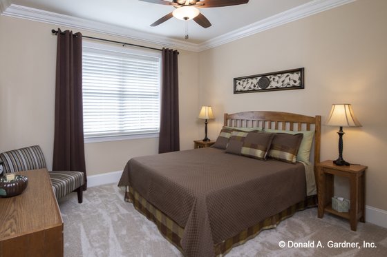 Interior - Bedroom 1 for Craftsman House Plan #929-824 - 4 bed, 3 bath