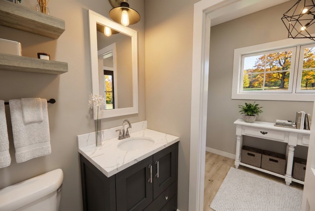 Interior - Bathroom for Craftsman House Plan #51-1515 - 3 bed, 2.5 bath