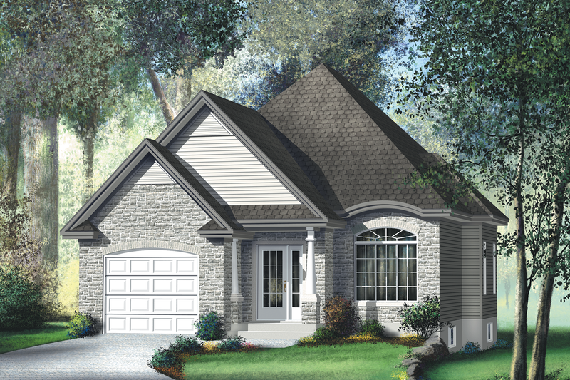 Home Plan - Traditional Exterior - Front Elevation Plan #25-126