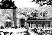 Traditional Style House Plan - 4 Beds 3 Baths 2335 Sq/Ft Plan #40-233 