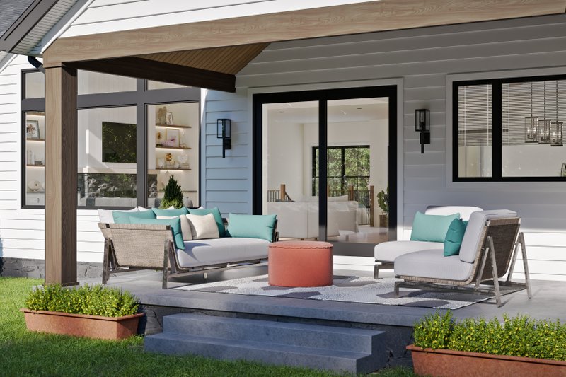 Dream House Plan - Exterior - Outdoor Living for Country House Plan #1089-52 - 3 bed, 2.5 bath