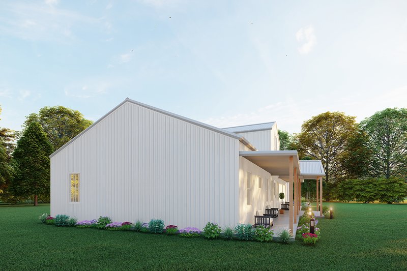 Architectural House Design - Exterior - Other Elevation 6 for Barndominium House Plan #1107-30 - 3 bed, 3.5 bath
