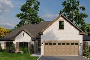 Traditional Exterior - Front Elevation Plan #923-37
