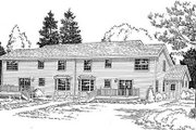 Traditional Style House Plan - 3 Beds 2.5 Baths 3288 Sq/Ft Plan #312-139 