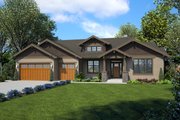 Craftsman Style House Plan - 3 Beds 3.5 Baths 2791 Sq/Ft Plan #48-989 