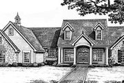 Colonial Style House Plan - 3 Beds 2.5 Baths 2543 Sq/Ft Plan #310-539 
