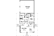 Modern Style House Plan - 3 Beds 2 Baths 2113 Sq/Ft Plan #455-495 