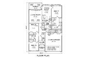 Cottage Style House Plan - 3 Beds 2.5 Baths 1483 Sq/Ft Plan #513-2202 