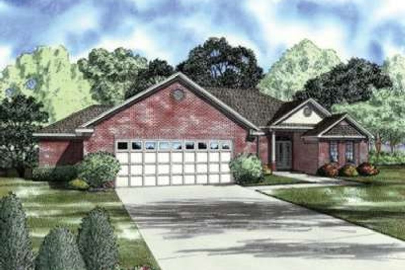 House Design - Southern Exterior - Front Elevation Plan #17-2185
