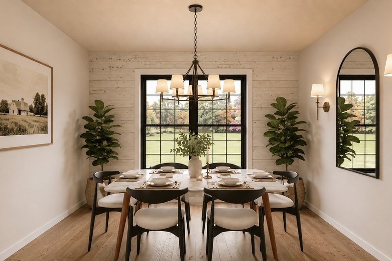 Architectural House Design - Interior - Dining Room for Farmhouse House Plan #1064-508 - 3 bed, 2.5 bath