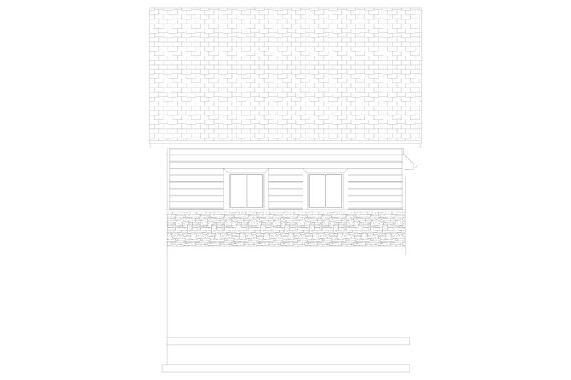 Dream House Plan - Exterior - Other Elevation 1 for Modern House Plan #1060-72, 0 bath