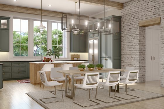 Interior - Dining Room 1 for Cottage House Plan #430-263 - 3 bed, 2.5 bath