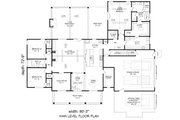 Farmhouse Style House Plan - 3 Beds 2.5 Baths 2470 Sq/Ft Plan #932-1317 