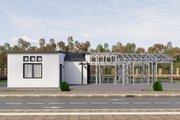 Farmhouse Style House Plan - 3 Beds 2 Baths 999 Sq/Ft Plan #1106-46 