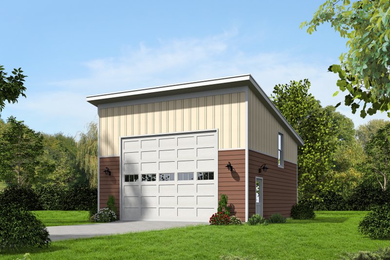 Dream House Plan - Contemporary Exterior - Front Elevation Plan #932-226