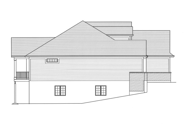 Dream House Plan - Exterior - Other Elevation 1 for Traditional House Plan #46-894 - 3 bed, 2.5 bath