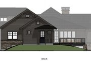 Craftsman Style House Plan - 5 Beds 5 Baths 4633 Sq/Ft Plan #1069-39 Exterior 