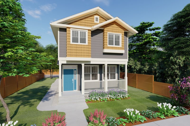 House Plan Design - Craftsman Exterior - Front Elevation Plan #126-200