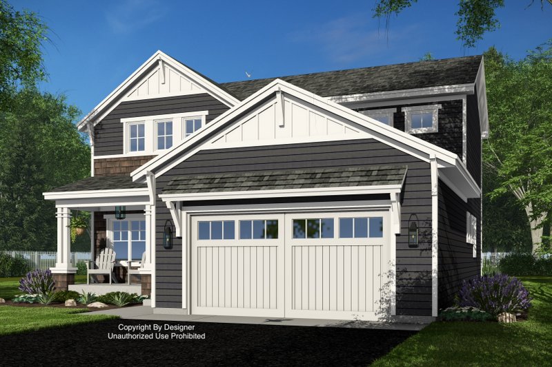 House Design - Exterior - Front Elevation 5 for Bungalow House Plan #51-1370 - 3 bed, 2.5 bath