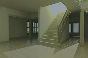 Interior - Family Room for Cottage House Plan #925-3 - 3 bed, 2.5 bath