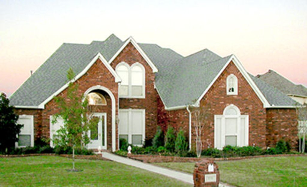 Exterior - Front Elevation 2 for European House Plan #84-289 - 4 bed, 3 bath