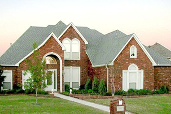 Exterior - Front Elevation for European House Plan #84-289 - 4 bed, 3 bath