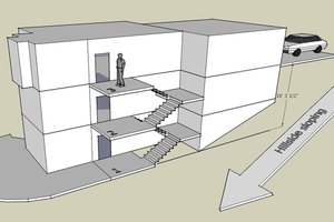 Exterior - Other Elevation 2 for Modern House Plan #902-4 - 4 bed, 4 bath