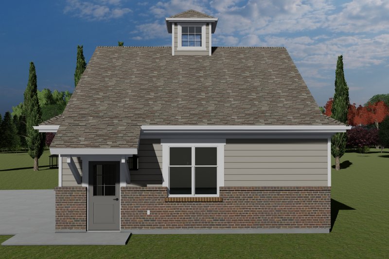 Architectural House Design - Exterior - Other Elevation for Traditional House Plan #1060-98, 0 bath