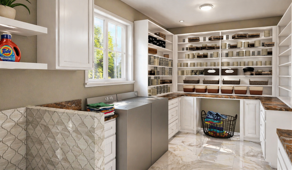 Interior - Laundry 4 for Country House Plan #44-259 - 3 bed, 2 bath